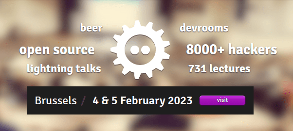 Fosdem 2023