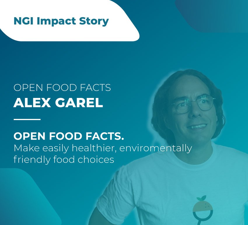 Impact Story NGI Open Food Facts - Alex Garel