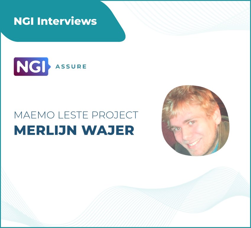 Interview with Merlijn Wajer (Maemo Leste) - NGI Assure Beneficiary