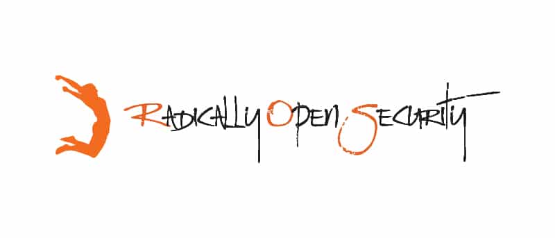 Radically open security logo