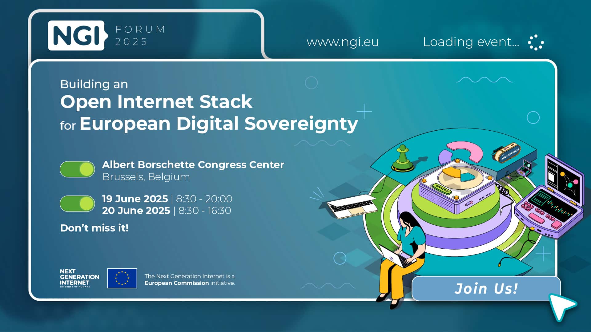 NGI Forum 2025 promotional card