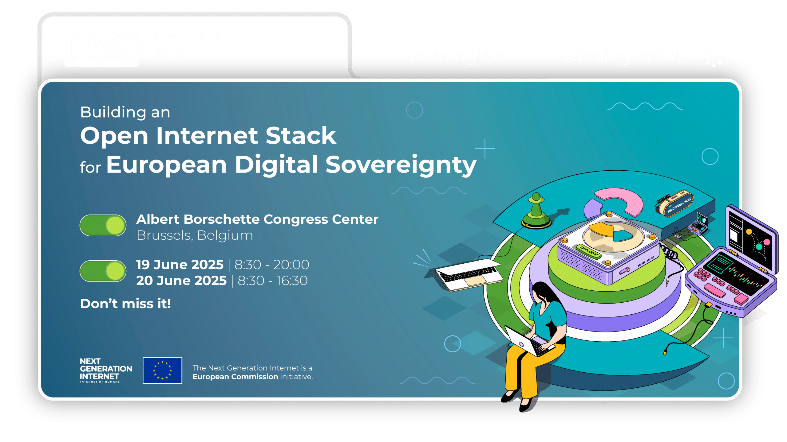 NGI Forum 2025 promotional card
